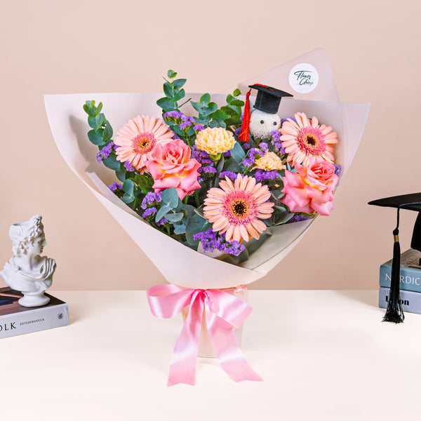 Glow Getter Graduation Bouquet