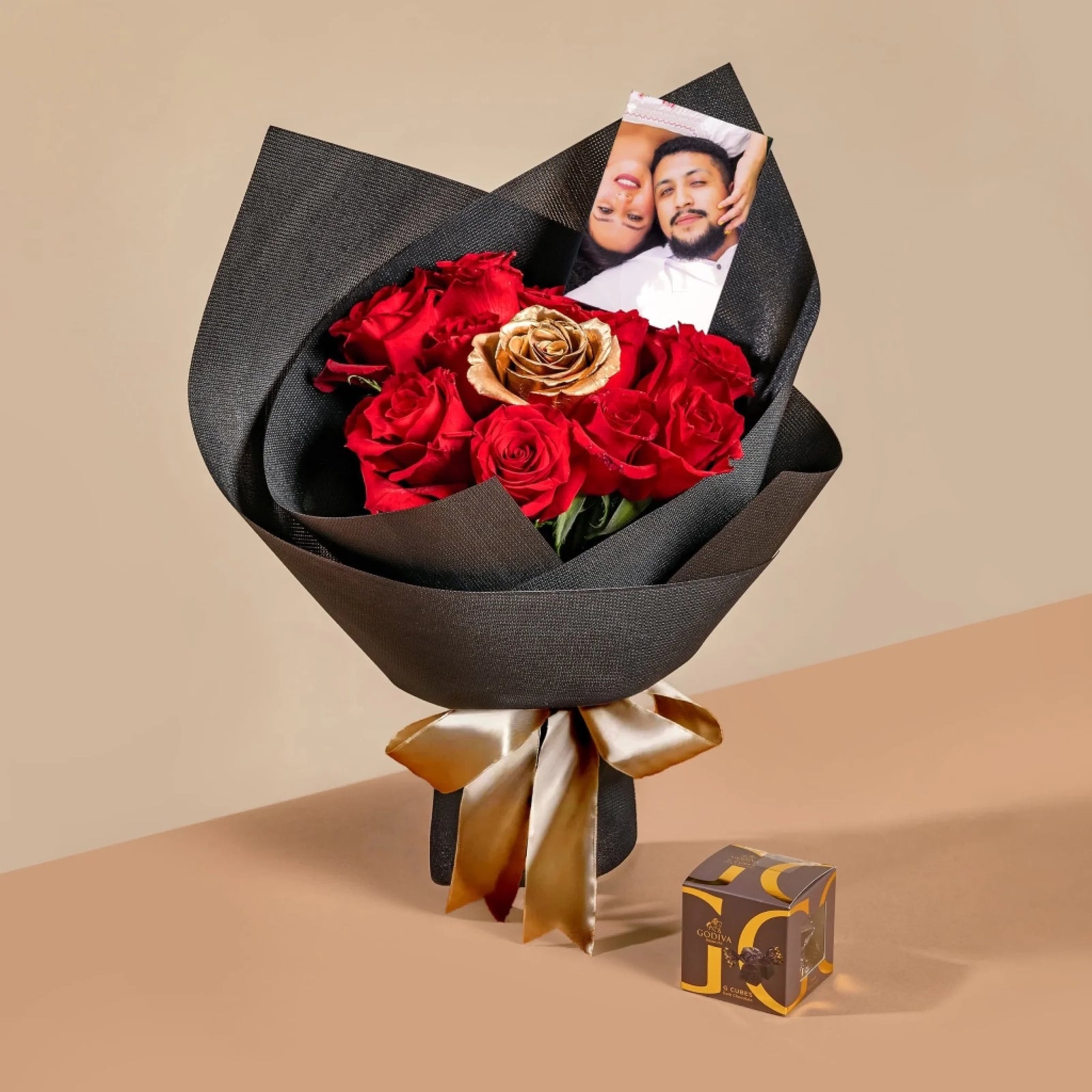 Gold & Beautiful Valentine's Gift Set