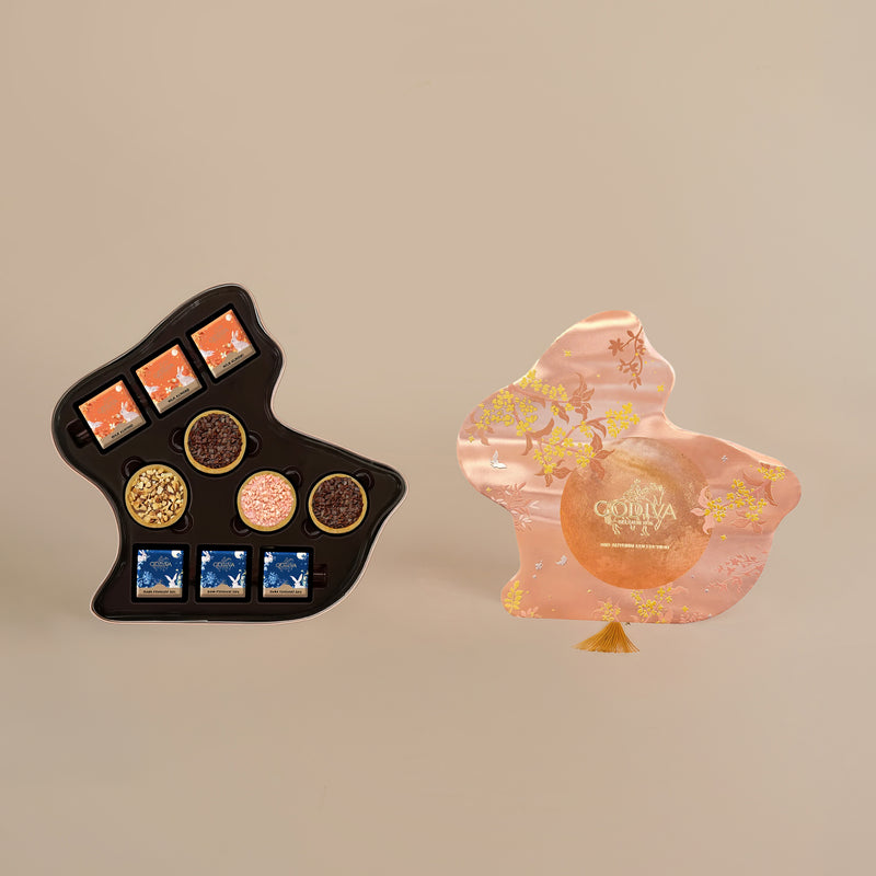 Autumn Elegance + Godiva Mid-Autumn Chocolates (12 pcs)
