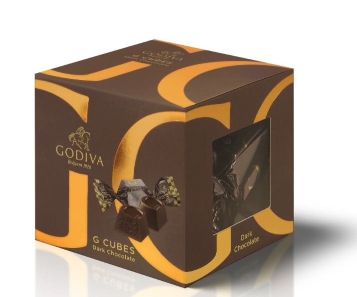 Dark Chocolate G Cube Truffle - 5pcs (Godiva)