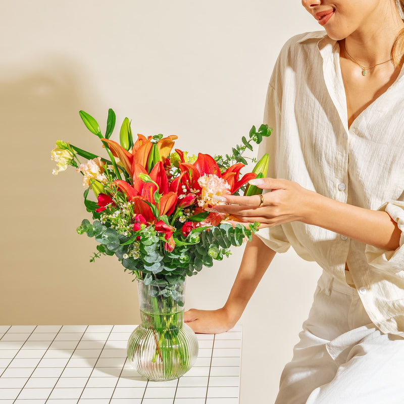 Vibrant Tiger Lilies